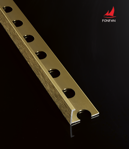 Profilo in Metallo Lucidato Stile Moderno Fengfan, Protezione Bordi Arrotondati e Accessori Decorativi in Alluminio Estruso <span class=keywords><strong>per</strong></span> Pavimenti - Product Image 3