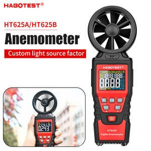 HABOTEST Anémomètre portable HT625A/B Testeur de volume d'<span class=keywords><strong>air</strong></span> numérique Vitesse du vent de haute précision-10 ~ 45 Température du matériau ABS - Product Image 4