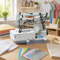 Machine à coudre à point noué informatisée à entraînement direct avec coupe-fil pour nouveaux vêtements tricotés