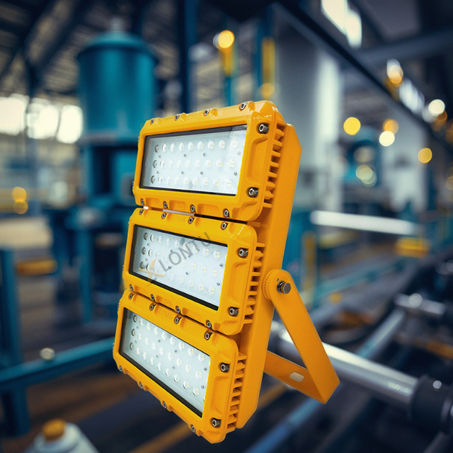 100w 200w 300w 400w Led High Bay Gas Dust Explosion Proof Anti Explosion Flood Light ATEX LED Flood Light