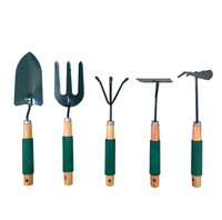 Set di Attrezzi da Giardino in Acciaio al Carbonio Personalizzabile OEM, Portatile, per Fai-da-Te, Include Pala e Forcone, Garanzia di 1 Anno