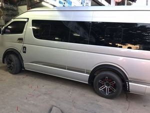 บังโคลนรถยนต์พลาสติก ABS สีดำ สำหรับ <span class=keywords><strong>TOYOTA</strong></span> <span class=keywords><strong>HIACE</strong></span> ปี 2015 - Product Image 5