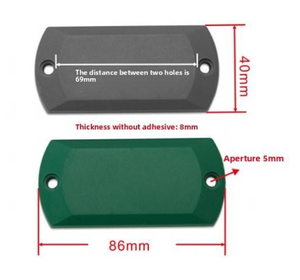 แท็ก RFID แบบพาสซีฟอัจฉริยะ UHF กันน้ำ สำหรับอ่านข้อมูลจากระยะไกล  วัสดุ ABS ป้องกันการรบกวนจากโลหะ ใช้สำหรับการจัดการคลังสินค้า - Product Image 4
