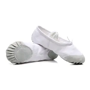 <span class=keywords><strong>Zapatos</strong></span> <span class=keywords><strong>de</strong></span> <span class=keywords><strong>baile</strong></span> desechables <span class=keywords><strong>de</strong></span> colores para niñas, zapatillas <span class=keywords><strong>de</strong></span> Ballet elásticas <span class=keywords><strong>de</strong></span> lona, oferta - Product Image 1