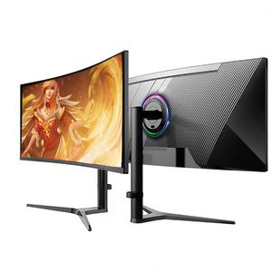 หน้าจอคอมพิวเตอร์100Hz PC ขนาด34นิ้ว, จอภาพแบบโค้งกว้างมาก4K หน้าจอคอมพิวเตอร์สำหรับเล่นเกม - Product Image 2