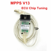 Programador ECU SMPS MPPS V13.02 V13 K CAN Flasher Chip Tuning Remap OBD2 MPPS V13.02 Cable de diagnóstico con varios idiomas