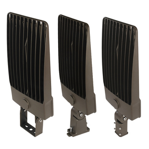 ไฟถนน LED สำหรับภายนอกอาคาร 300W IP65 กันน้ำ โครงอะลูมิเนียม Ra80 CRI 3000-6500K ปรับอุณหภูมิสีได้ สำหรับถนน ลานจอดรถ รับประกัน 5 ปี รุ่น FL-LD-XH2 H - Product Image 5
