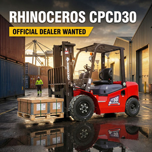 Meilleur prix CPCD30 Rhinoceros avec moteur de marque, pour terrains accidentés, commande assise, fabrication chinoise, 2 tonnes CPCD30 Rhinoceros - Product Image 1
