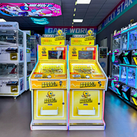 Machine de jeu de flipper intelligente à monnayeur avec lanceur de billes et effets sonores interactifs pour parcs d'attractions à fort trafic
