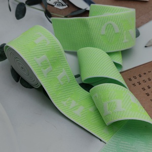 Bande élastique jacquard brodée sur mesure, sangle élastique personnalisée en nylon jacquard recyclé avec design gratuit - Product Image 4
