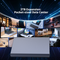 USB 3.1 tipo C 5Gbps Hard Disk custodia esterna in lega di alluminio 2.5 pollici SATA HDD SSD custodia per Laptop PC accessori