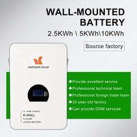 Batteries Lifepo4 51,2 V 100 Ah pour panneaux solaires, stockage d'énergie, batterie au lithium 5 kWh combinée avec un onduleur