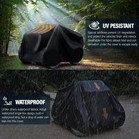 Housse imperméable à l'eau, à la neige, à la pluie ou au soleil, avec protection UV pour quad, convient à la plupart des véhicules VTT.