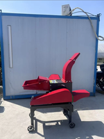 Nouvelle Hacheuse de Fourrage Multifonctionnelle Mobile, Broyeur d'Herbe Polyvalent pour Usage Agricole