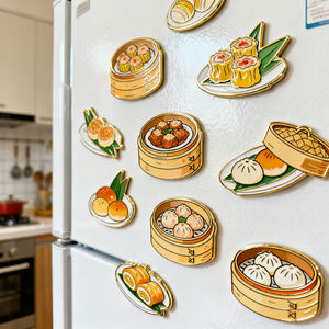 Imán de Refrigerador Personalizado de Metal Plateado con Logotipo en Esmalte Suave, Regalo de Metal de Aleación Plateada - Product Image 4