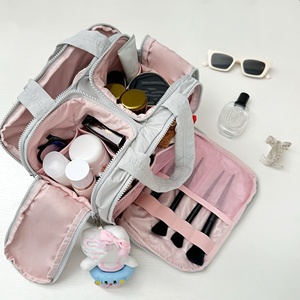 Borsa Cosmetica Colorata Stampata per Ragazze, Grande Capacità, Portatile, Organizer per Toilette, Borsa da Viaggio - Product Image 1