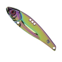 Swordfish Lesha Colorful Dragon Tooth Vib All Layers Fake Bait Vibration Simulation Zinc Alloy Long-Throw Fishing Sea Bass River