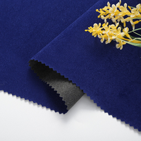 Tissu en velours floqué durable, à poils non effilochés, pour étuis à lunettes, boîtes à bijoux, boîtes cadeaux, doublure d'usine