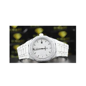 La plupart des ventes à la mode VVS Clarity Moissanite Diamond Watch pour le cadeau de promotion du fabricant indien - Product Image 1