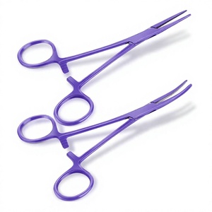 Pinces hémostatiques manuelles professionnelles 14/16/18cm en acier inoxydable, porte-aiguilles, instruments chirurgicaux dentaires Mosquito - Product Image 1