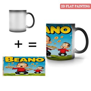 Taza de Cerámica Beano Comic de 11 oz, Sensible al Calor, Cambia de Color - Product Image 4