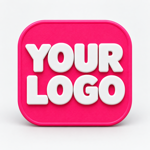 Custom 3D Soft Silicone Rubber Embossed Patch Custom Logo Pvc Patch Hook And Loop For Garment - Product Image 4