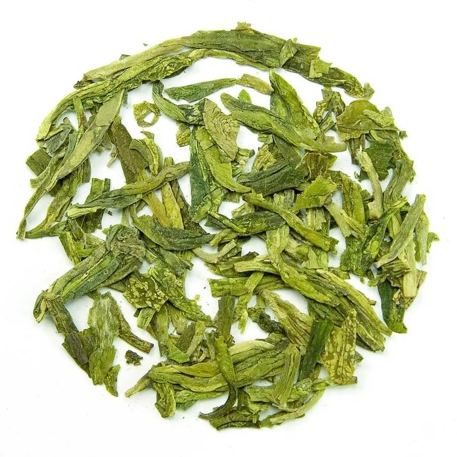 Rich in Vitamin Organic Dragon Well Longjing Green Tea Healthy Beverages Quenching Thirsty Nourish