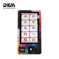Máquina Expendedora de Cigarrillos y Tabaco con Pantalla Táctil Inteligente Automática Comercial Personalizada DKM, Montada en la Pared, con Verificación de Edad por ID