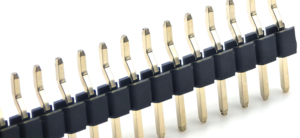 Conector de pin header de paso de 2.54mm, de una sola fila, SMT H2.5mm con cubierta lateral de material LCP 1*18P - Product Image 6
