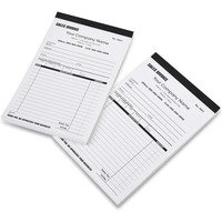 Facture de vente personnalisée, format autocopiant, avec nom de votre entreprise, 2 carnets