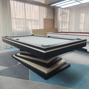 Table de <span class=keywords><strong>billard</strong></span> professionnelle en bois de haute qualité, design commercial et domestique, 8 pieds, multifonctionnelle avec tiroir, prix d'usine - Product Image 3