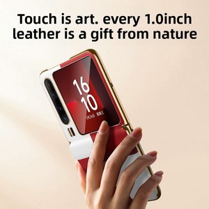 Suitable for Huawei PuraX phone case magnetic hinge protection, leather electroplating, Huawei <b>folding</b> <b>screen</b> protection cover - Product Image 3