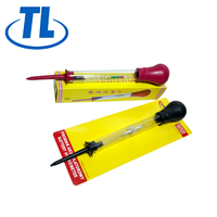 Hidrómetro para Baterías de Coche, Medidor de Densidad de Ácido de Batería de Detección Rápida, Herramienta de Prueba de Ácido, Hidrómetro de Electrolitos para Coche con Escala API
