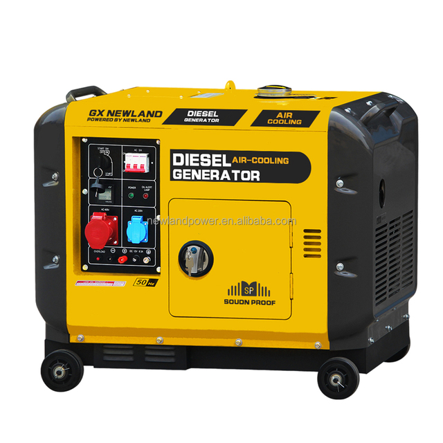 6kw Heavy Duty More Designs Groupe Electrogene Diesel Generator