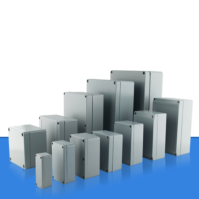 Ip67 Cast Aluminium Junction Box Enclosure Metal and Steel Material Enclosure for Electronic Devices