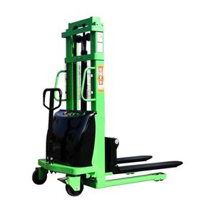 รถยกกึ่งไฟฟ้า รถยกไฟฟ้า รถบรรทุกไฮดรอลิกสำหรับขนถ่ายสินค้า - Product Image 1