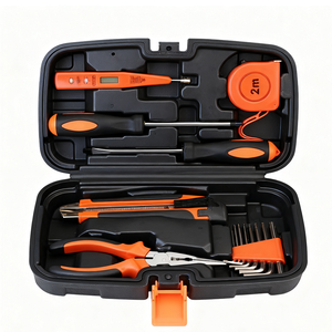 ชุดเครื่องมือช่างแบบพกพา ชุดไขควง ประแจ สำหรับซ่อมแซมบ้านและรถยนต์ขนาดเล็ก - Product Image 4