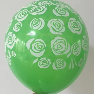 定制标志印刷气球丝网印刷油墨促销高品质派对乳胶气球