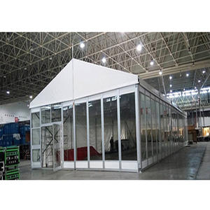 Tente de stockage extérieure robuste à grand cadre en aluminium, imperméable, avec toit incurvé industriel en PVC TFS - Product Image 4