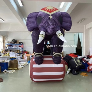 Elefante Inflable Gigante con Ruedas para Espectáculos Circenses - Product Image 5