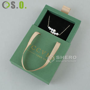 Caja de Joyería Personalizada con Logotipo, Caja de Regalo con Cajón Deslizable para Pulseras, Anillos y Cadenas, Ideal para Bodas - Product Image 5