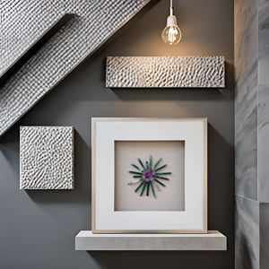 Caja de marco de Arte de pared con ágata natural-decoración del hogar y <span class=keywords><strong>campo</strong></span> magnético que mejora la suerte - Product Image 4