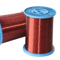 Cobre esmaltado/alumínio enrolamento fio 0.02-4.0 MM, atacado para a produção da bobina do gerador & rebobinamento industrial do motor
