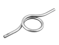 Amortisseur de pulsations de haute qualité pour siphon de pression, série W1 W2 W3, en acier inoxydable 316 et acier au carbone, OEM