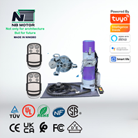 NB Motor automático inalámbrico persiana enrollable puerta Control remoto 433Mhz y 315Mhz 4 botones para puerta/coche diseño moderno para hoteles