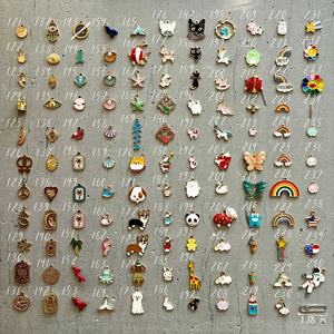 Pendentif mini-breloque transfrontalier en acier inoxydable durable plaqué or, série Océan, pour la création de colliers DIY, tendance féminine pour les soirées - Product Image 3