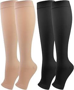 6 Pares de Calcetines de Compresión OEM y ODM de 20-30 mmHg, Fabricante con Stock, para Correr al Aire Libre, Calcetines Deportivos 3D para Pantorrilla, para Hombre y Mujer - Product Image 4