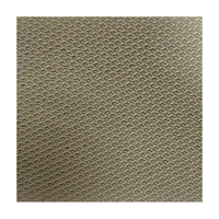 Tissu de garniture de pavillon de voiture de 3mm d'épaisseur sur mesure 100% éponge de qualité supérieure en sergé tricoté en polyester collée pour les améliorations intérieures des véhicules