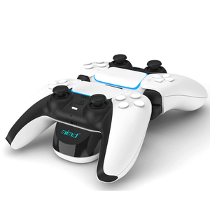 2020 nuevo LED Dual USB cargador rápido soporte de estación de base para Sony para PlayStation <span class=keywords><strong>5</strong></span> Joystick Gamepad <span class=keywords><strong>consola</strong></span> accesorio - Product Image 1