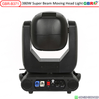 Projecteur de scène à faisceau mobile GBR-B371, angle de faisceau de 2 degrés, 16/20 canaux DMX, contrôle DMX512